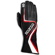 Sparco Kartingové rukavice Record s vnějším švem, černo-červené, vel. 7 - Driving Gloves