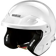Sparco RJ helmet with FIA homologation, white, ML (59) - Car Helmet