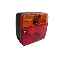 TT technology square 4-function rear light with registration plate light, H1 bulb, 12–24V - Vehicle Lights