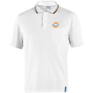 Sparco polo triko Gulf, bílé S - T-Shirt