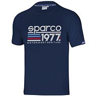 Sparco T-shirt 1977, colour blue, size M - T-Shirt