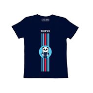 Sparco Kids T-shirt with stripes, blue, size 4 - T-Shirt