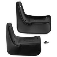 HromTech Mudguards Dacia Logan I, 2004-2014, rear, without fender trims - Mud flaps