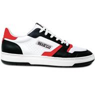 Sparco S-Urban, white-black-red, size 43 - Casual Shoes