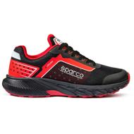 Sparco S-Park, black and red, size 42 - Casual Shoes