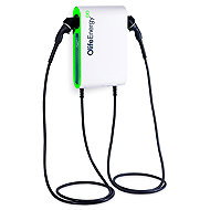Olife Energy DoubleBox AC 22 kW - Smart - 2 cables Type 2, 5 m - Wallbox