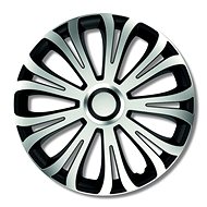BM Moto lids avera silver black 14" - Wheel Covers