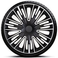 BM Moto lids jerez silver black 14" - Wheel Covers