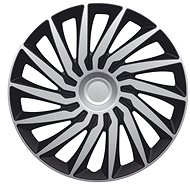 BM Moto lids kendo silver black 14" - Wheel Covers