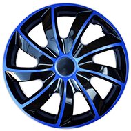 BM Moto lids quad bicolour black/blue - Wheel Covers