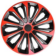 BM Moto lids strong duo red/black 15" - Wheel Covers
