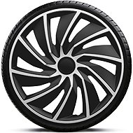 BM Moto covers turbo silver black 16" - Wheel Covers