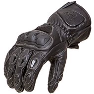 Wolf Hawk Black Leather Motorcycle Gloves - Motorcycle Gloves