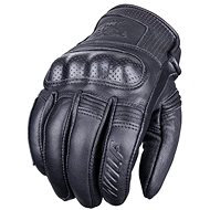Wolf Hornet Black Leather Motorcycle Gloves - Motorcycle Gloves