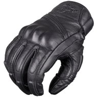 Wolf Sandor Black Motorcycle Leather Gloves - Size M - Driving Gloves