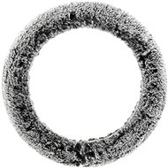 Compass Steering wheel cover Denisa grey - Steering Wheel Cover