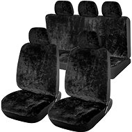 Compass Seat covers set 11 pcs Smooth black - Car Seat Covers