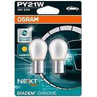 Osram Diadem Chrome PY21W, 12 V, 21 W, BAU15s, 2 pcs - Car Bulb
