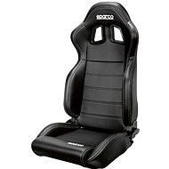 Sparco R100 sports reclining seat, black leatherette - Car Sports Seat