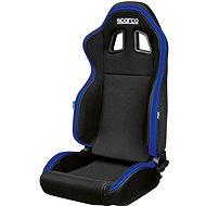 Sparco R100 sports reclining seat, black and blue - Car Sports Seat