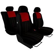 SIXTOL DUO TUNING car seat covers for wine-black - Car Seat Covers