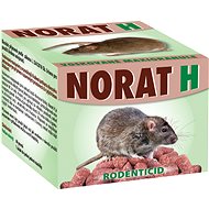 NORAT H Rodenticide - maxipelts, 2 x 60 g - Rodenticide