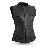 TXR Katy women's leather motorcycle vest M - Motorcycle Vest