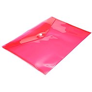 Auro Office envelope with print, red, A4, PP - Document Folder