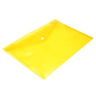 Auro Office envelope with print, yellow, A4, PP - Document Folder