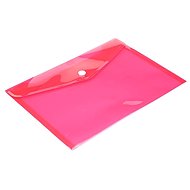 Auro Office envelope with print, red, A5, PP - Document Folder