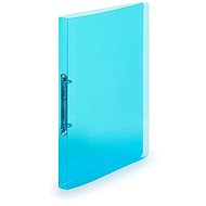 Karton P+P 2-ring binder A4/20 PP Lines blue - Document Folder