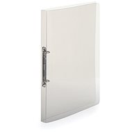 Karton P+P 2-ring binder A4/20 PP Lines smoked - Document Folder