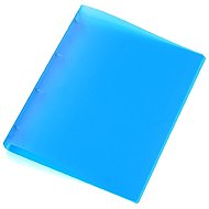 Aurof Office 4-ring binder A4, 20 mm, PP, blue - Arch Folder