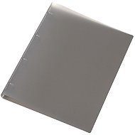 Aurof Office 4-ring binder A4, 20 mm, PP, smoked - Arch Folder