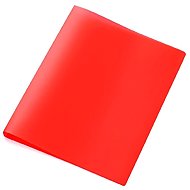 Aurof Office 4-ring binder A4, 20 mm, PP, red - Arch Folder