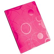 Karton P+P 4-ring binder A4/20 PP Neo Colori pink - Document Folder
