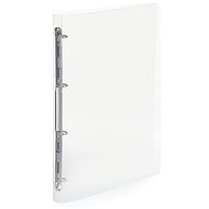 Karton P+P 4-ring binder A4/20 PP Lines clear - Document Folder