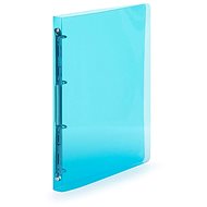 Karton P+P 4-ring binder A4/20 PP Lines blue - Document Folder