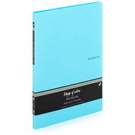 PASTELINI P+P Cardboard catalogue book A4, 20 sheets, blue - Document Folder