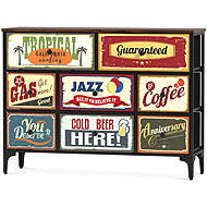 Chest of drawers with 8 drawers, 103 × 30 × 77 cm - Chest of Drawers