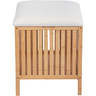 Laundry basket, solid bamboo, natural shade - Laundry Basket
