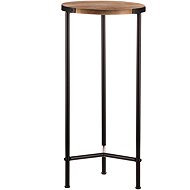 Flower stand, metal frame and fir wood - Flower Stand
