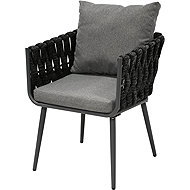 Trelli garden chair, metal, grey - Garden Chair