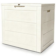 Garden storage box Orino, cashmere, plastic, volume 120 l - Garden Bbox