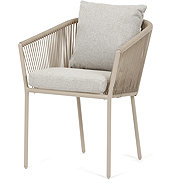 HOMEPRO Cavera cream, set of 4 chairs, chair load capacity 120 kg - Garden Chair