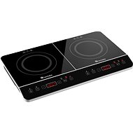 Double induction hob 3400 W, black - Induction Cooker