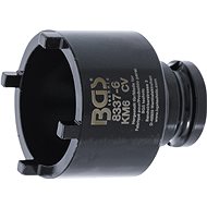 BGS Socket 1/2" for slotted nuts KM6 B8337-6 - Car Mechanic Tools