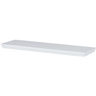 Wall shelf 80 cm, MDF, white - Shelf