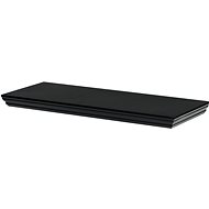 Wall shelf 60 cm, MDF, black - Shelf