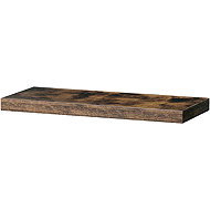 Wall shelf 60 cm, MDF, decor old wood, packed in protective foil - Shelf